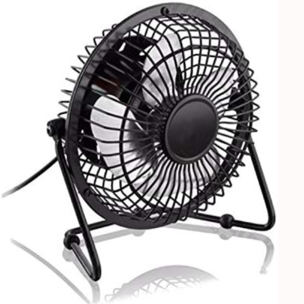 Mini Ventilador Usb Portátil De Mesa Silencioso Articulável