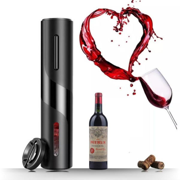 Abridor De Vinho Automático Saca Rolhas Elétrico