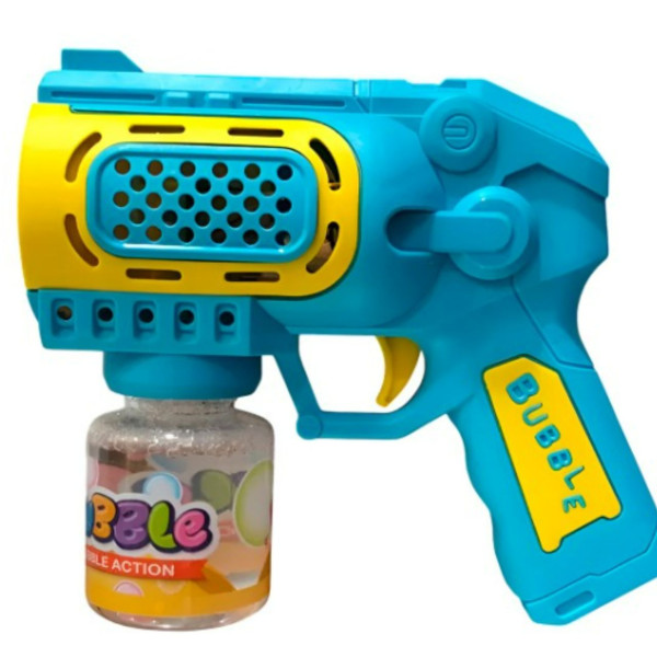 Lança Bolhas de Sabão LED Automático Brinquedo Azul