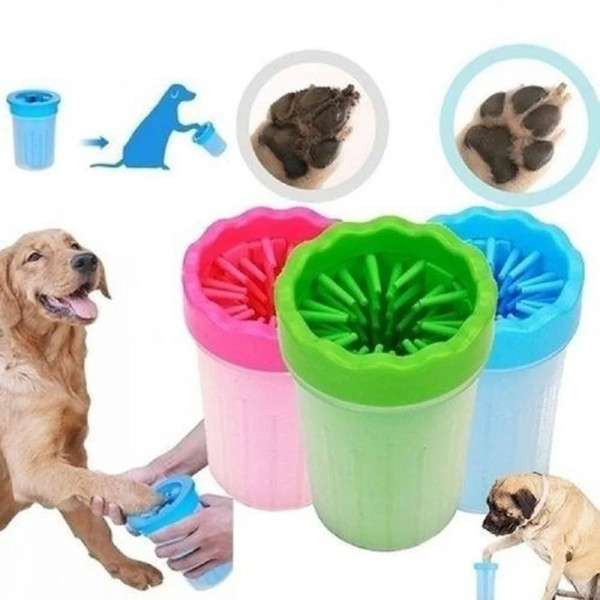 Copo Limpador Limpa Patas Patinhas De Cachorro Cã...