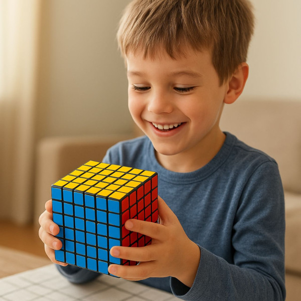 Cubo Magico Interativo 7x7x7 Profissional Brinqued...