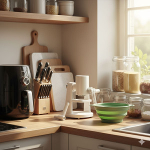 10 Utensílios de Cozinha que Facilitam o dia a dia.