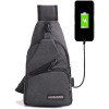 Bag Unissex Com Entrada Usb
