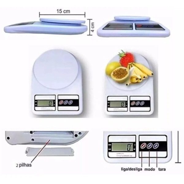 Balança Digital Eletronica De Precisão 1g Ate 10kg