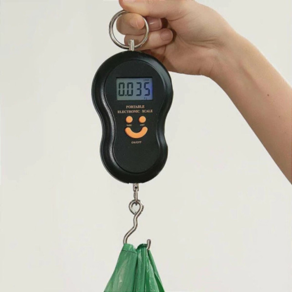 Balança Digital Gancho Portatil Viagem Mala Bagag...