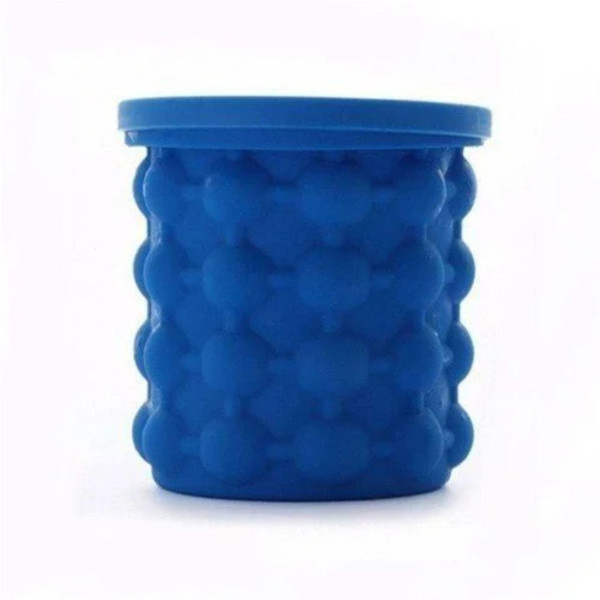Mini Forma de Gelo em Silicone – Prática, Flexível e Durável