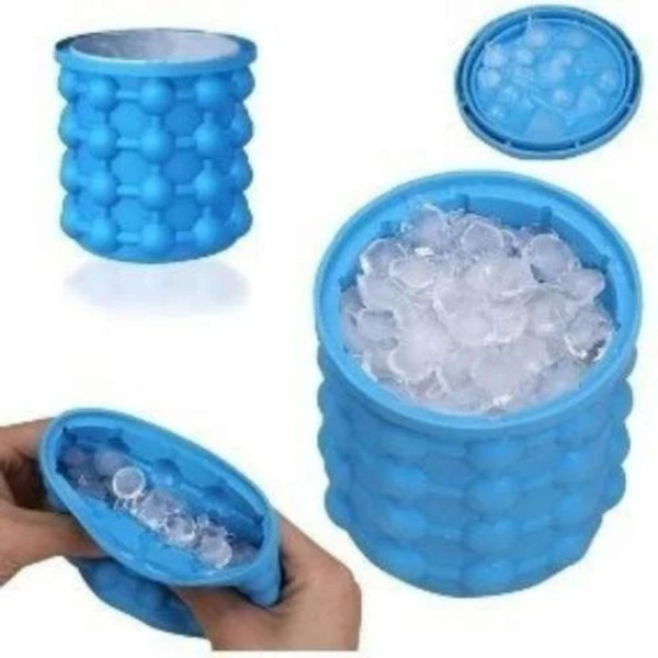 Mini Forma de Gelo em Silicone – Prática, Flexível e Durável
