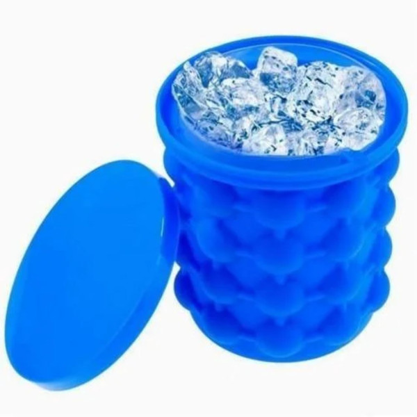 Mini Forma de Gelo em Silicone – Prática, Flexível e Durável