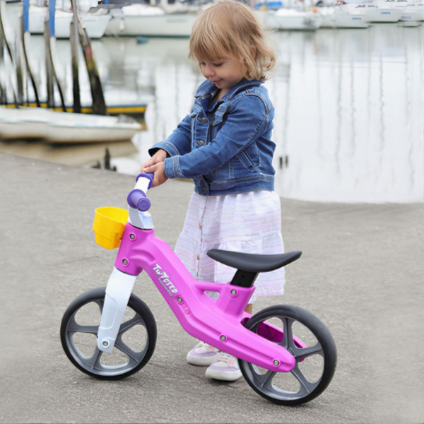 Bicicleta Infantil sem Pedal Rosa