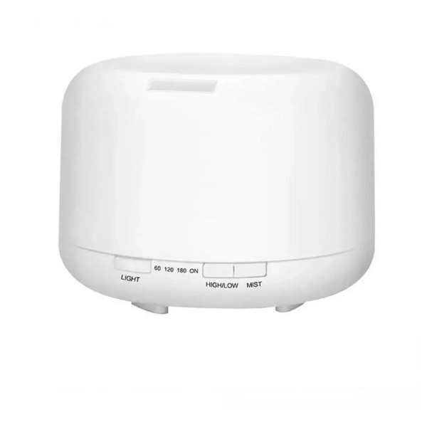 Difusor Elétrico Aroma Ultrassônico Com Led 300 ml Branco