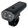 Farol LED Branco Recarregável para Bicicleta com Fixação Rápida