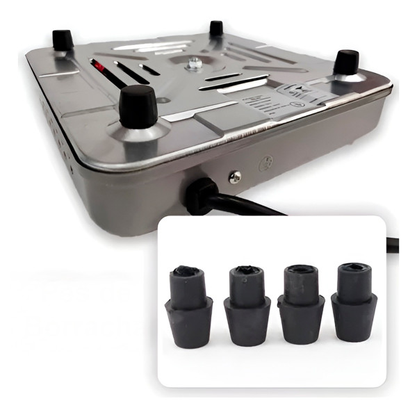 Fogão Cooktop elétrico Portátil 1 Boca 1000W