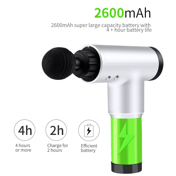 Massageador Miofascial Sem Fio Inteligente Facial Gun Bivolt