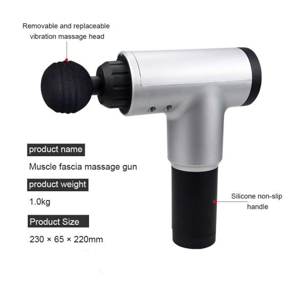 Massageador Miofascial Sem Fio Inteligente Facial Gun Bivolt
