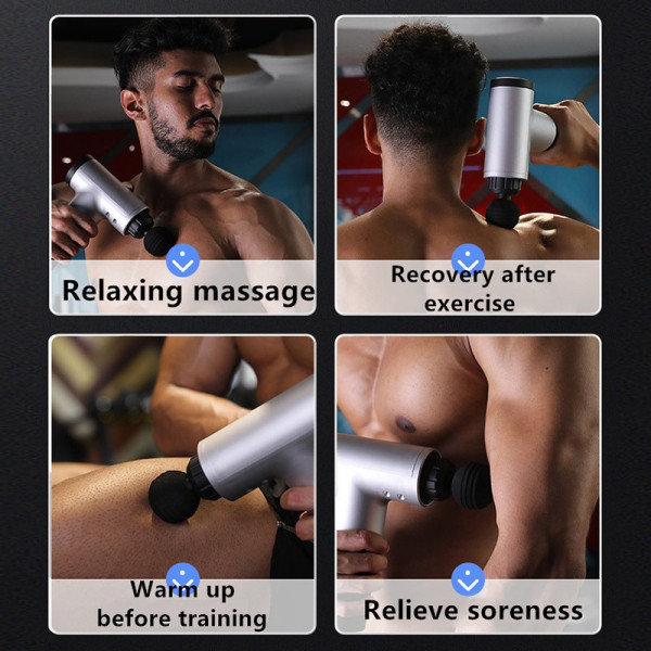Massageador Miofascial Sem Fio Inteligente Facial Gun Bivolt