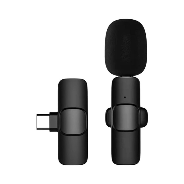 Microfone Sem Fio Transmissor Receptor De Lapela P...