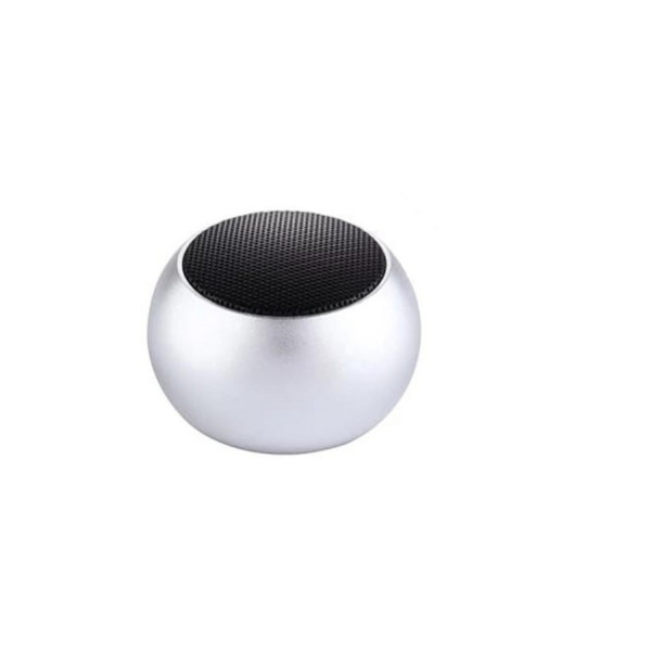 Mini Caixa De Som Bluetooth Bolinha Metal Amplificada Speaker 3w