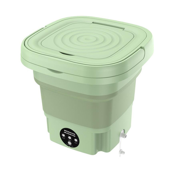 Mini Maquina De Lavar Roupas Dobrável Portátil 6,5 Litros