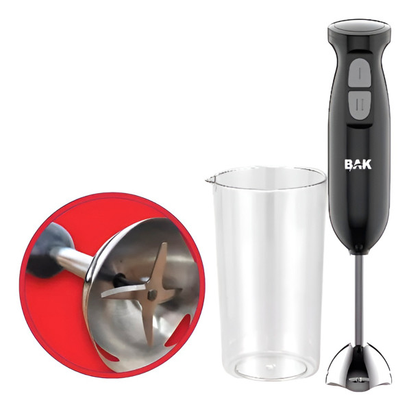 Mix Triturador Batedor 4 Lâminas Multiuso Cozinha Utensílio