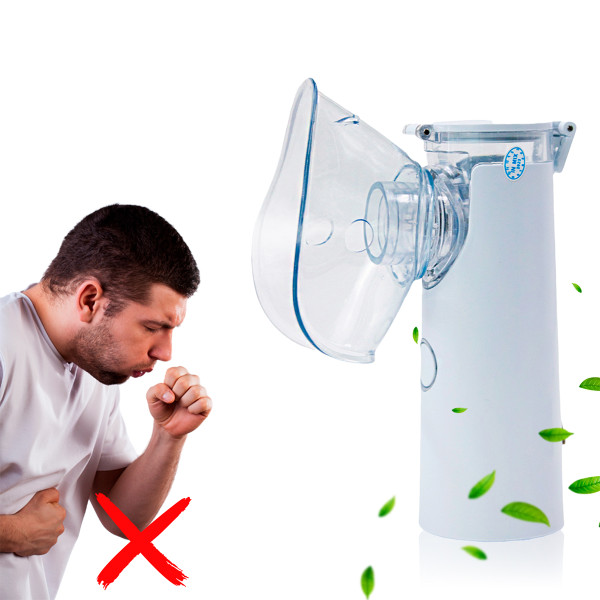 Máquina Nebulizador Inalador Portátil Silencioso...