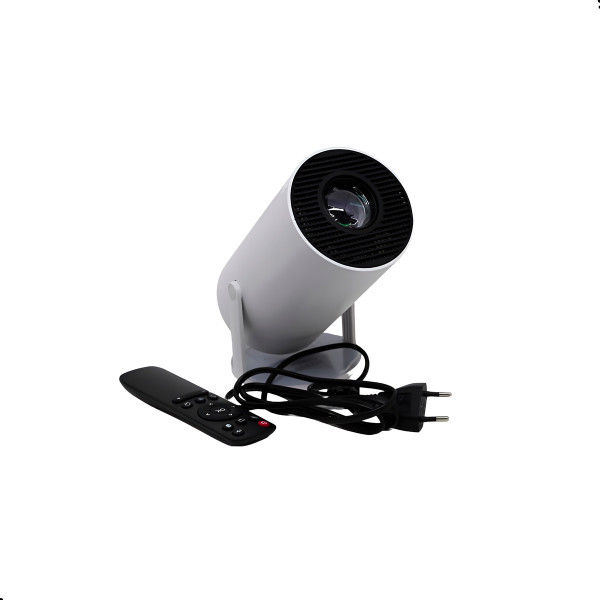 Projetor Portátil Smart Full HD Controle Remoto Tela