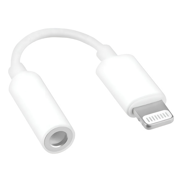 Adaptador Cabo P2 para Lightning Entrada Fone de O...