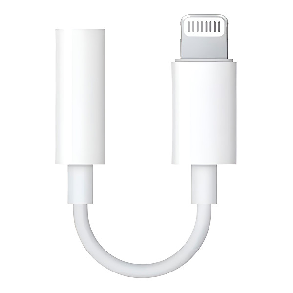 Adaptador Cabo P2 para Lightning Entrada Fone de Ouvido
