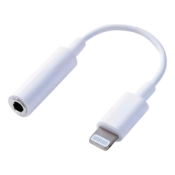 Adaptador Cabo P2 para Lightning Entrada Fone de Ouvido