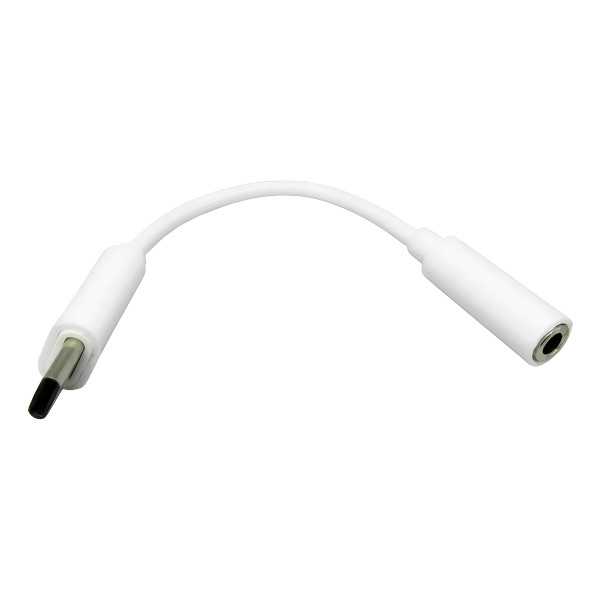 Adaptador Cabo P2 para USB C Entrada Fone de Ouvido