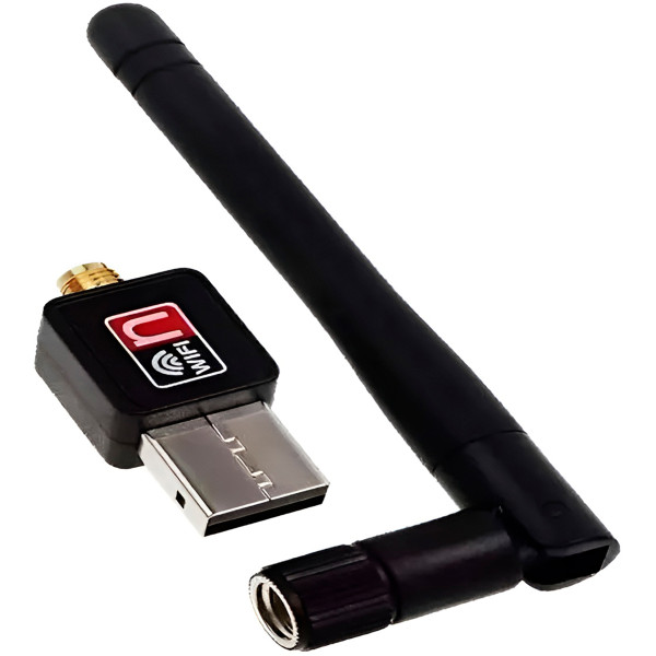 Adaptador Wi-Fi USB com Antena | Receptor Wireless