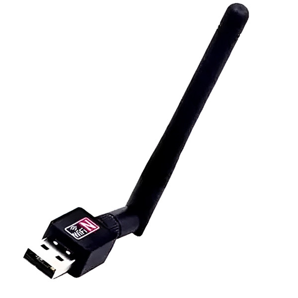 Adaptador Wi-Fi USB com Antena | Receptor Wireless