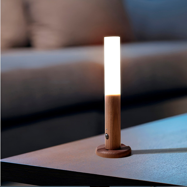 Arandela Luminária LED Sensor de Movimento Recarregável