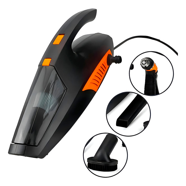 Aspirador Lavador Automotivo Portátil 120W 12V