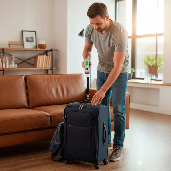 Balança Medidora Mala Mochila Maleta Portátil Digital 50kg