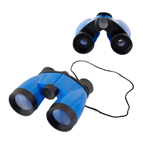 Binóculo Infantil Bússola Plástico Brinquedo Criança