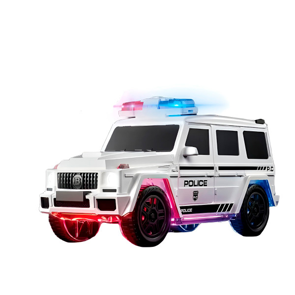 Brinquedo Carro Policial Luzes Sons Abre Portas Br...