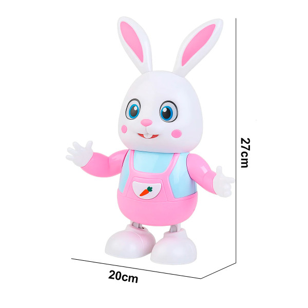 Brinquedo Coelhinho Dançante Música Luzes Interativo