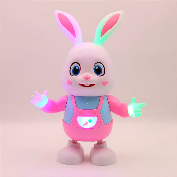 Brinquedo Coelhinho Dançante Música Luzes Interativo