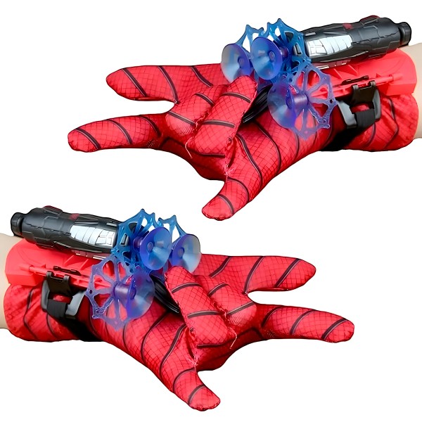 Brinquedo Lançador Luva Dardos Ventosas Diversão... Brinquedo Lançador Luva Dardos Ventosas Diversão...