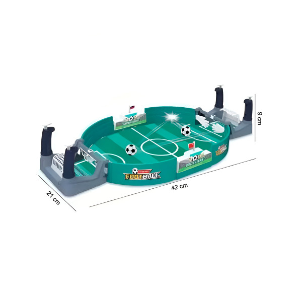 Brinquedo Mini Futebol de Mesa Pebolim Diversão Jogo