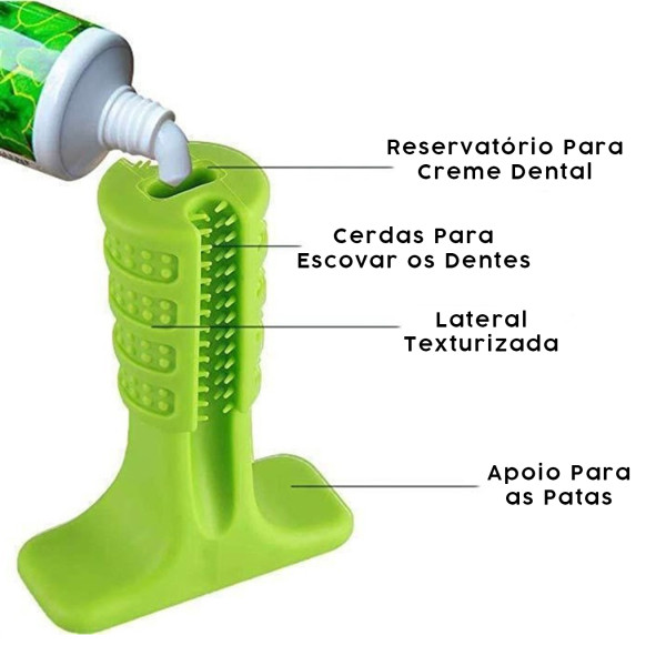 Brinquedo Mordedor Escova De Dente Para Cachorro Dog
