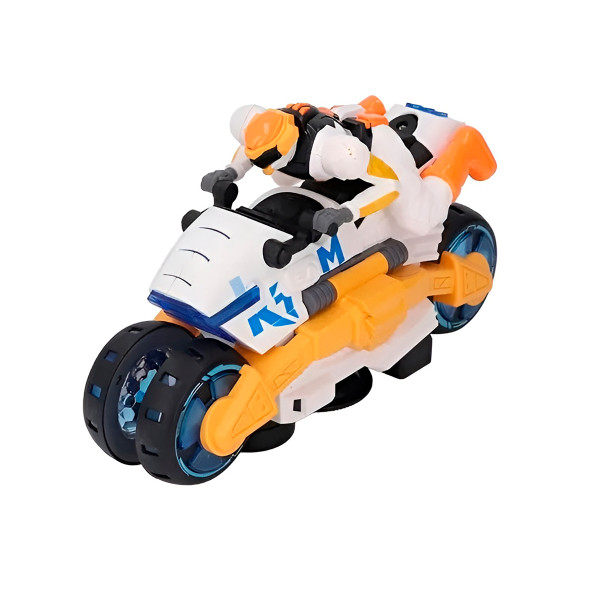 Brinquedo Motocicleta Transformar Luzes Sons Crian...