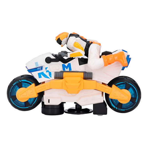 Brinquedo Motocicleta Transformar Luzes Sons Criança