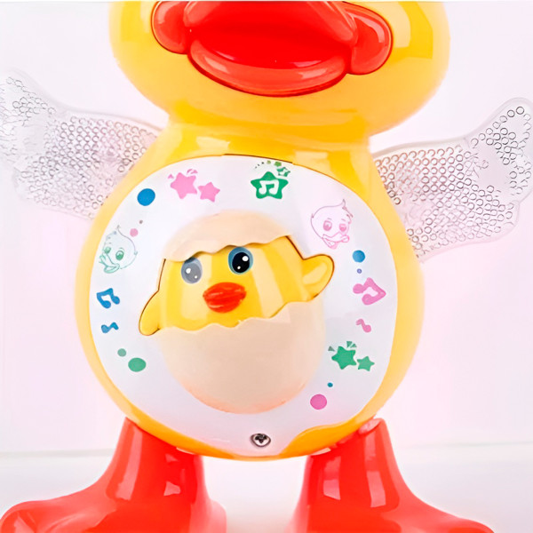 Brinquedo Pato Dançante Musical Movimentos Luzes Sons