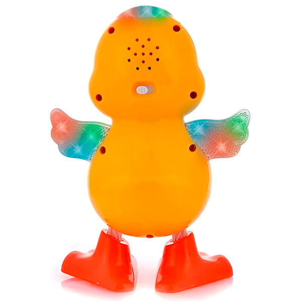 Brinquedo Pato Dançante Musical Movimentos Luzes Sons