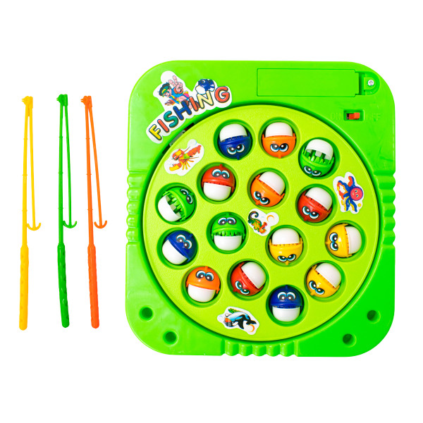 Brinquedo Pesca Peixe Jogo Pescaria Infantil Pilha