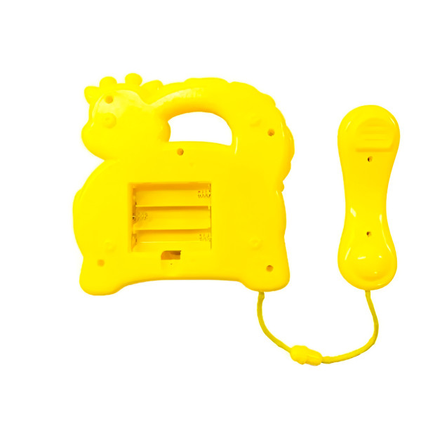 Brinquedo Telefone Musical Girafa Educativo Sons Colorido