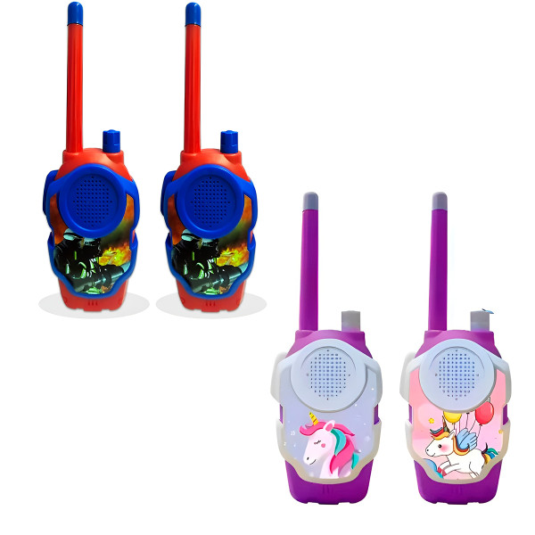 Brinquedo Walkie Talkie Infantil Comunicador Brinc...