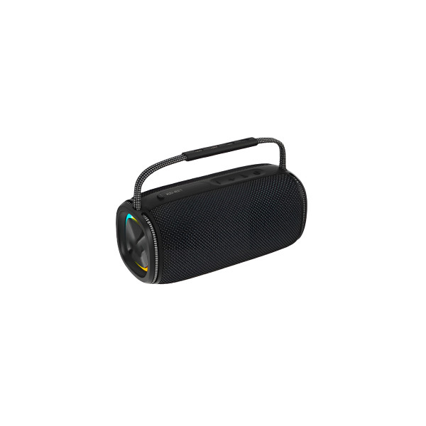 Caixa de Som KD-821 Bluetooth Preta Áudio Luz Resistente