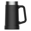 Caneca Térmica Aço Inox Lisa Cerveja Suco 710ml Preta